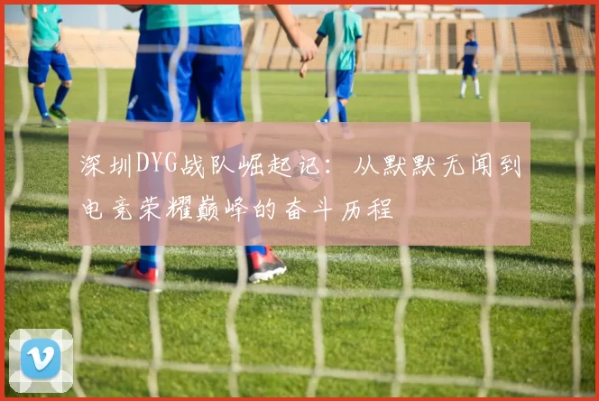 深圳DYG战队崛起记：从默默无闻到电竞荣耀巅峰的奋斗历程